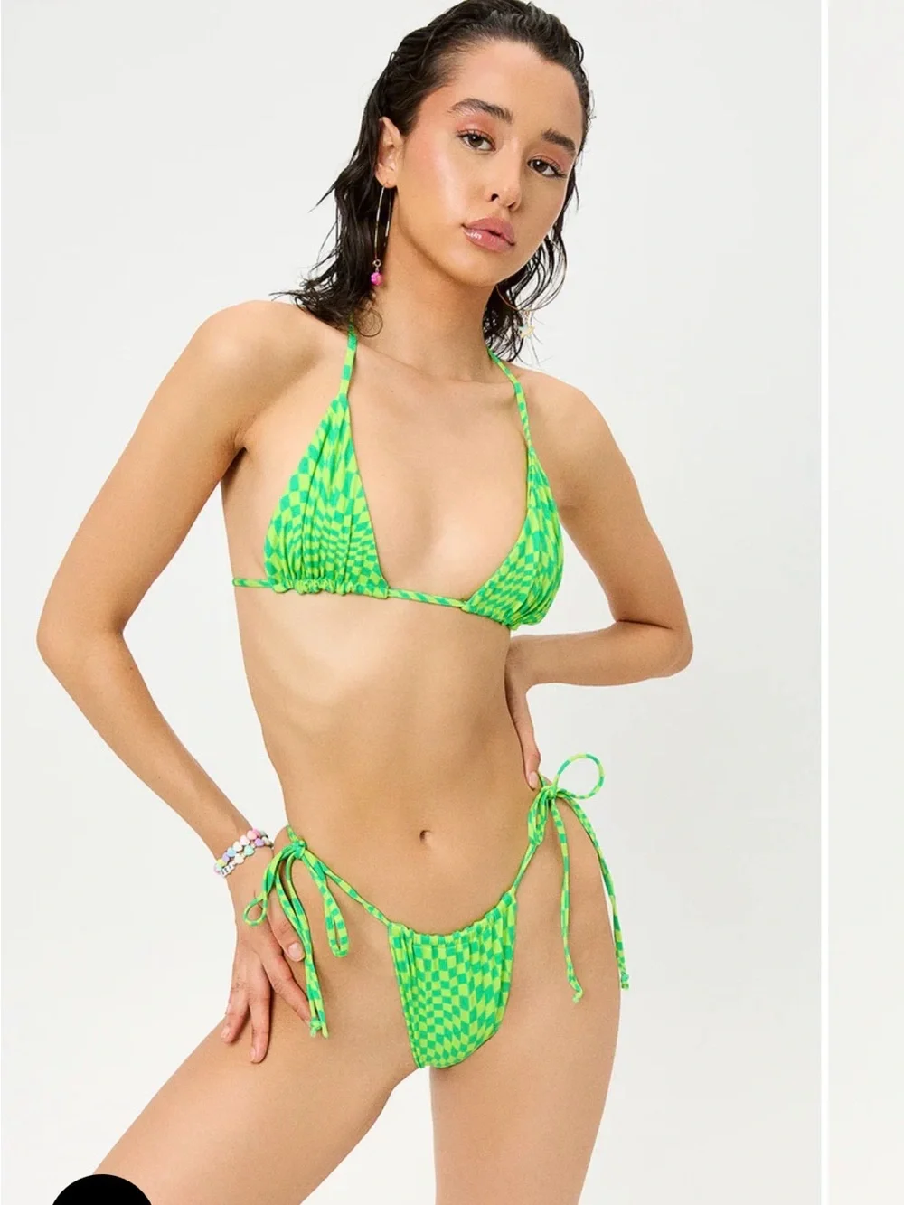 Frankie’s Bikinis Tia Triangle Bikini Top